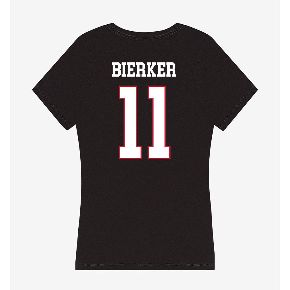 Miami of Ohio - NCAA Women's Soccer : Averie Bierker - Women's V-Neck T-Shirt-1