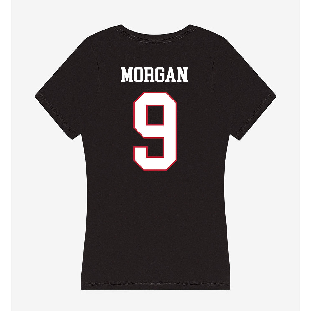 Miami of Ohio - NCAA Women's Volleyball : Rachel Morgan - Classic Shersey Women's V-Neck T-Shirt-1