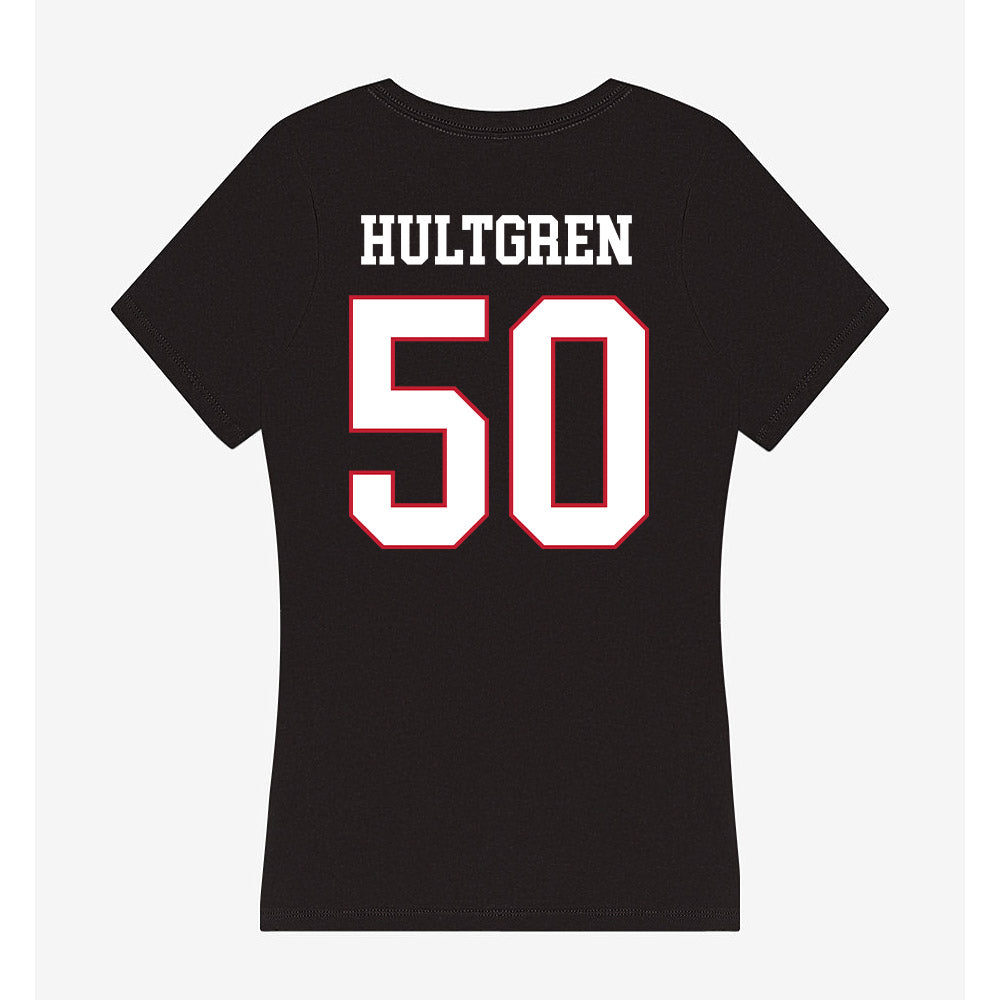 Miami of Ohio - NCAA Football : Zach Hultgren - Classic Shersey Women's V-Neck T-Shirt-1