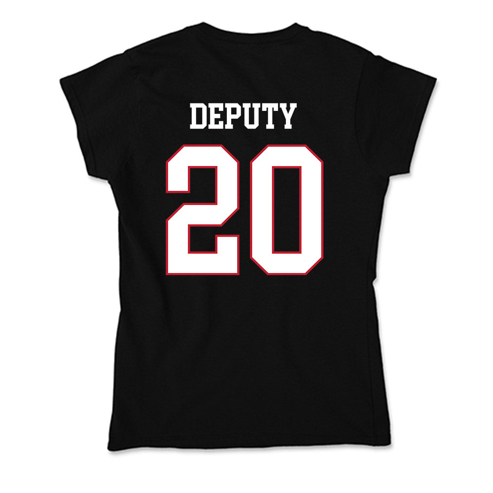 Miami of Ohio - NCAA Men's Ice Hockey : David Deputy - Soft Style Women’s T-Shirt-1
