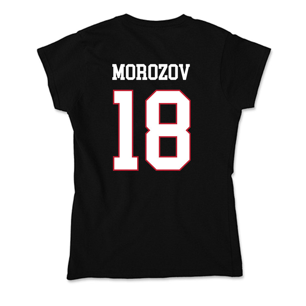 Miami of Ohio - NCAA Men's Ice Hockey : Ilia Morozov - Soft Style Women’s T-Shirt-1