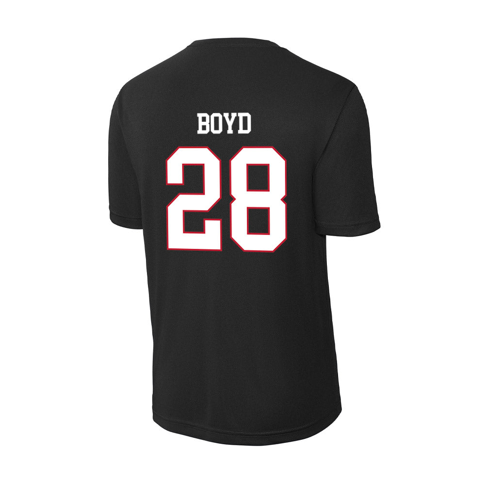 Miami of Ohio - NCAA Women's Soccer : Ava Boyd - Activewear T-Shirt-1