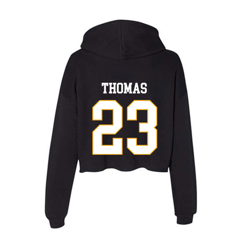 Kennesaw - NCAA Women's Soccer : Symone Thomas - Women's Crop Fleece Hoodie-1