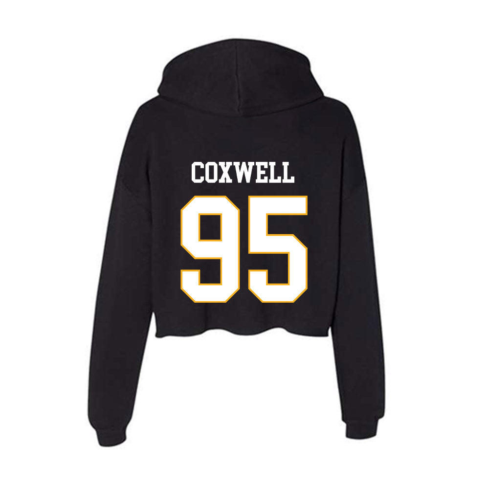 Kennesaw - NCAA Football : Connor Coxwell - Women's Crop Fleece Hooded Sweatshirt-1