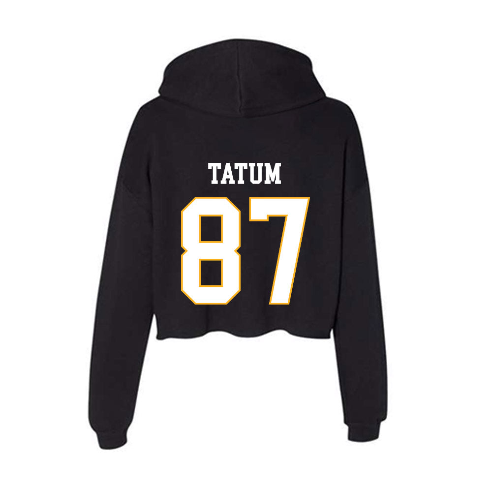 Kennesaw - NCAA Football : Chase Tatum - Women's Crop Fleece Hoodie-1