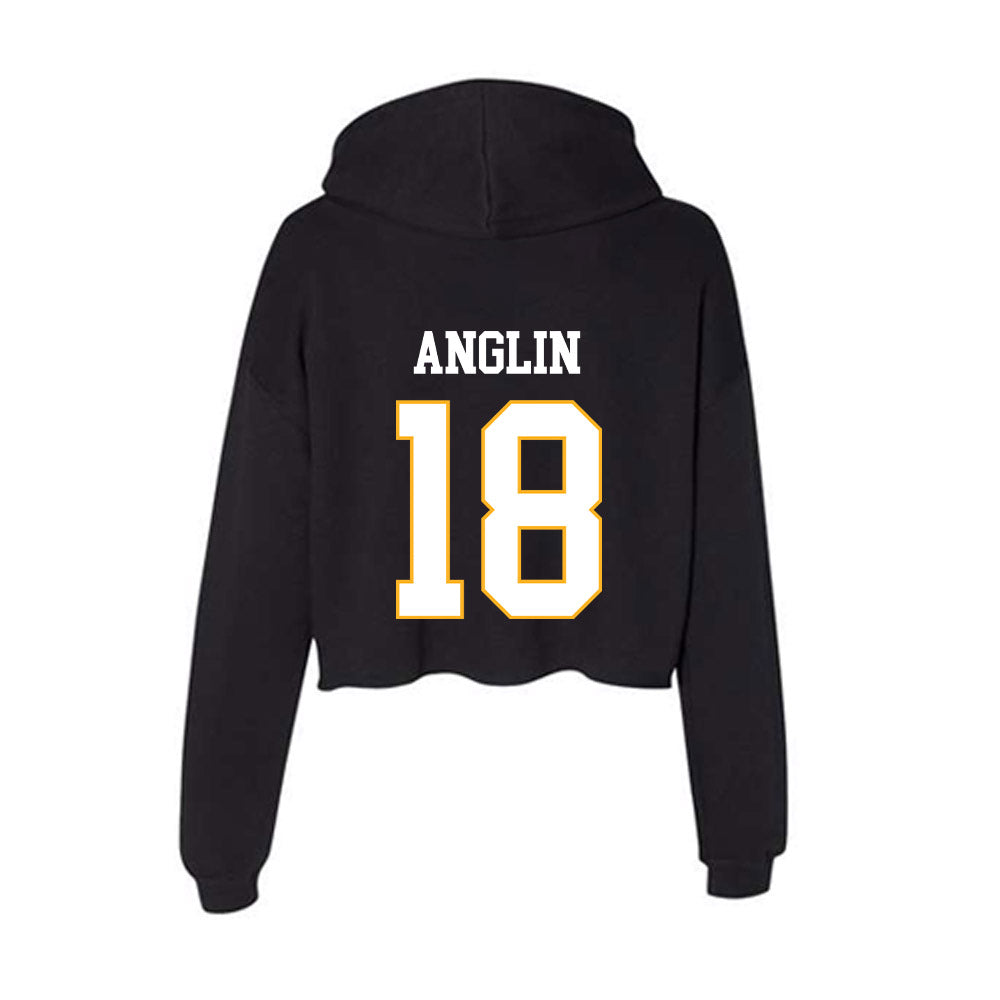 Kennesaw - NCAA Football : Josh Anglin - Women's Crop Fleece Hoodie-1