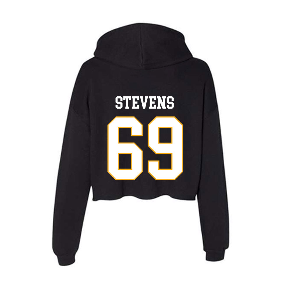Kennesaw - NCAA Football : Chase Stevens - Women's Crop Fleece Hooded Sweatshirt-1