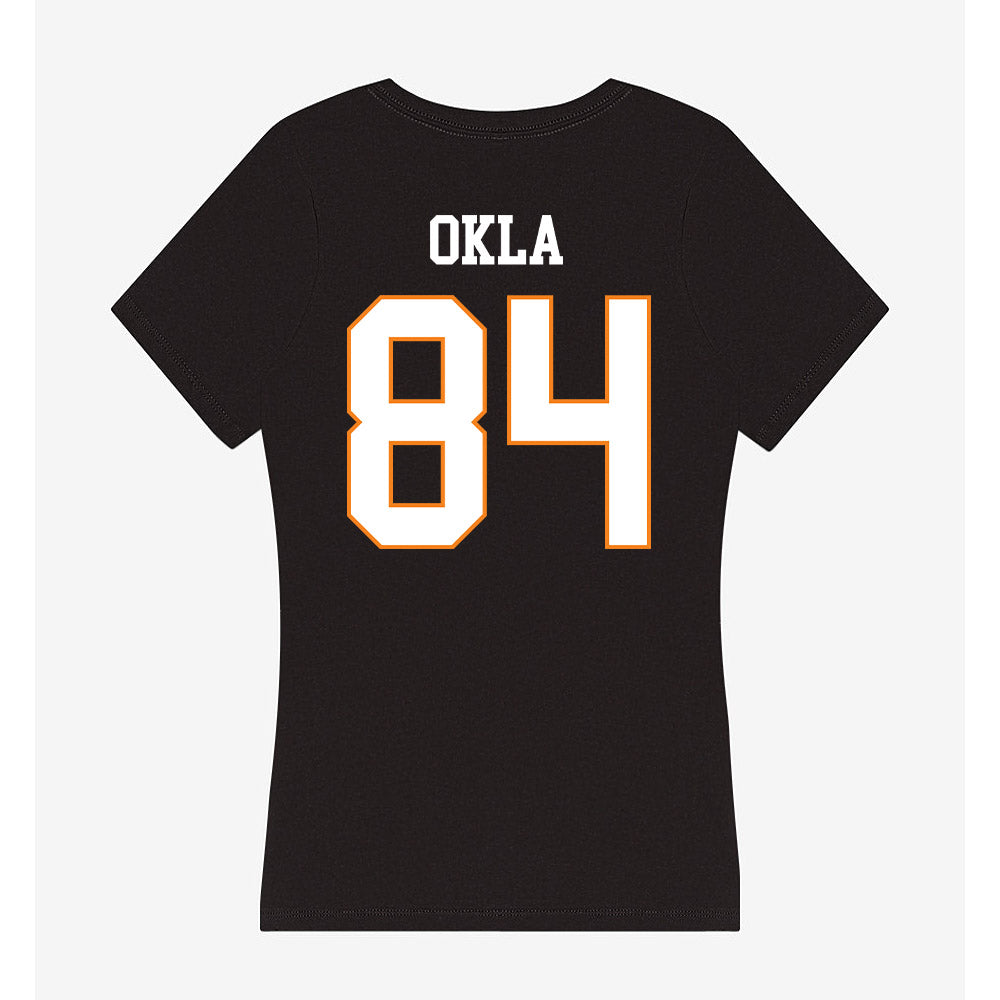 UT Martin - NCAA Football : Landon Okla - Women's V-Neck T-Shirt-1