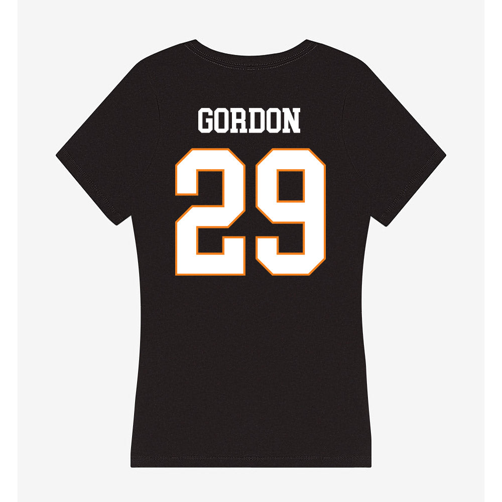 UT Martin - NCAA Baseball : Adam Gordon - Women's V-Neck T-Shirt-1