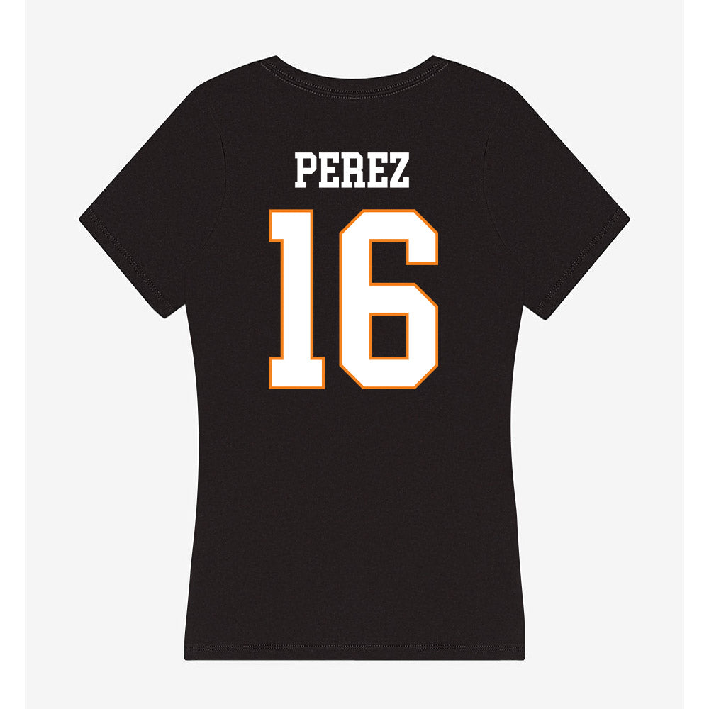 UT Martin - NCAA Baseball : Shawn Perez - Women's V-Neck T-Shirt-1