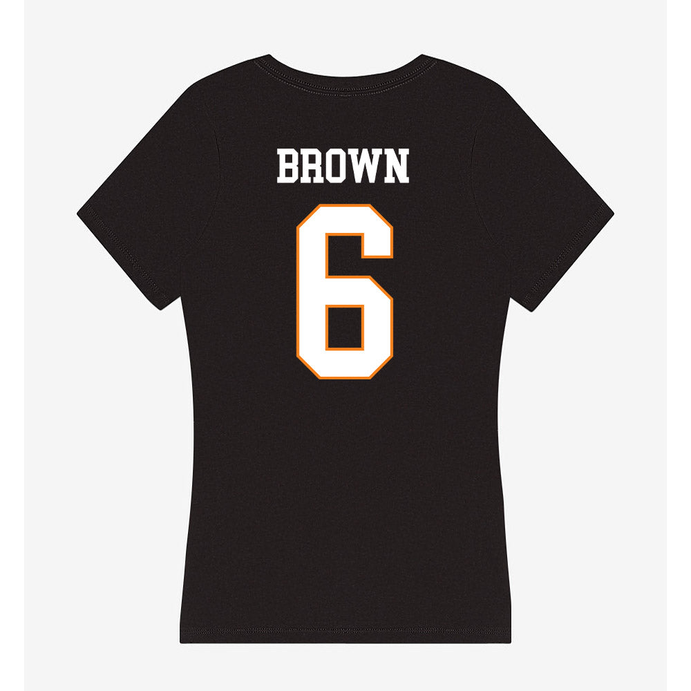 UT Martin - NCAA Softball : Kennedy Brown - Women's V-Neck T-Shirt-1