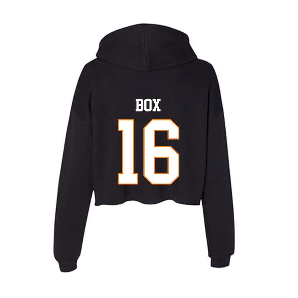 UT Martin - NCAA Baseball : Cullen Box - Women's Crop Fleece Hoodie-1