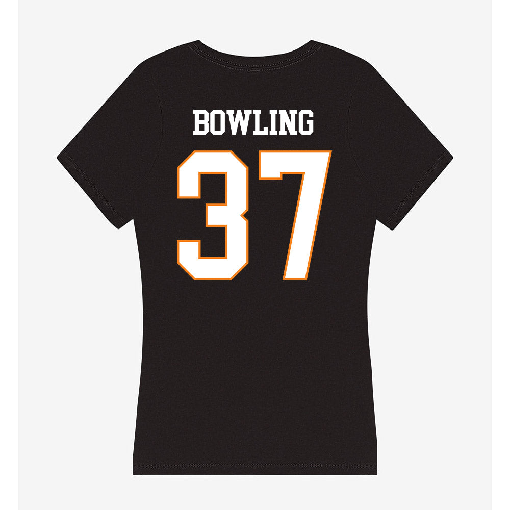 UT Martin - NCAA Football : Braylen Bowling - Women's V-Neck T-Shirt-1