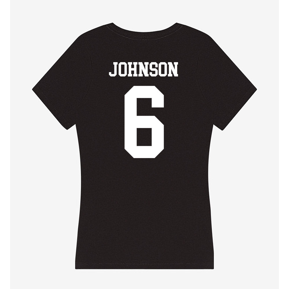UAB - NCAA Football : AJ Johnson - Women's V-Neck T-Shirt-1