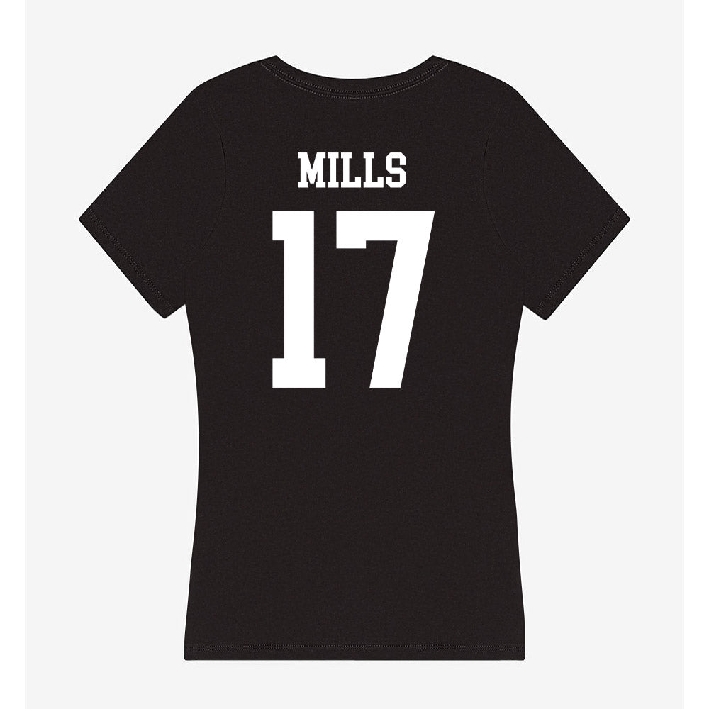 UAB - NCAA Women's Soccer : Ava Mills - Women's V-Neck T-Shirt-1