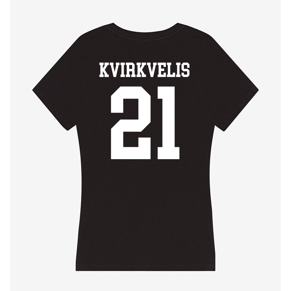 UAB - NCAA Women's Basketball : Lika Kvirkvelis - Women's V-Neck T-Shirt-1