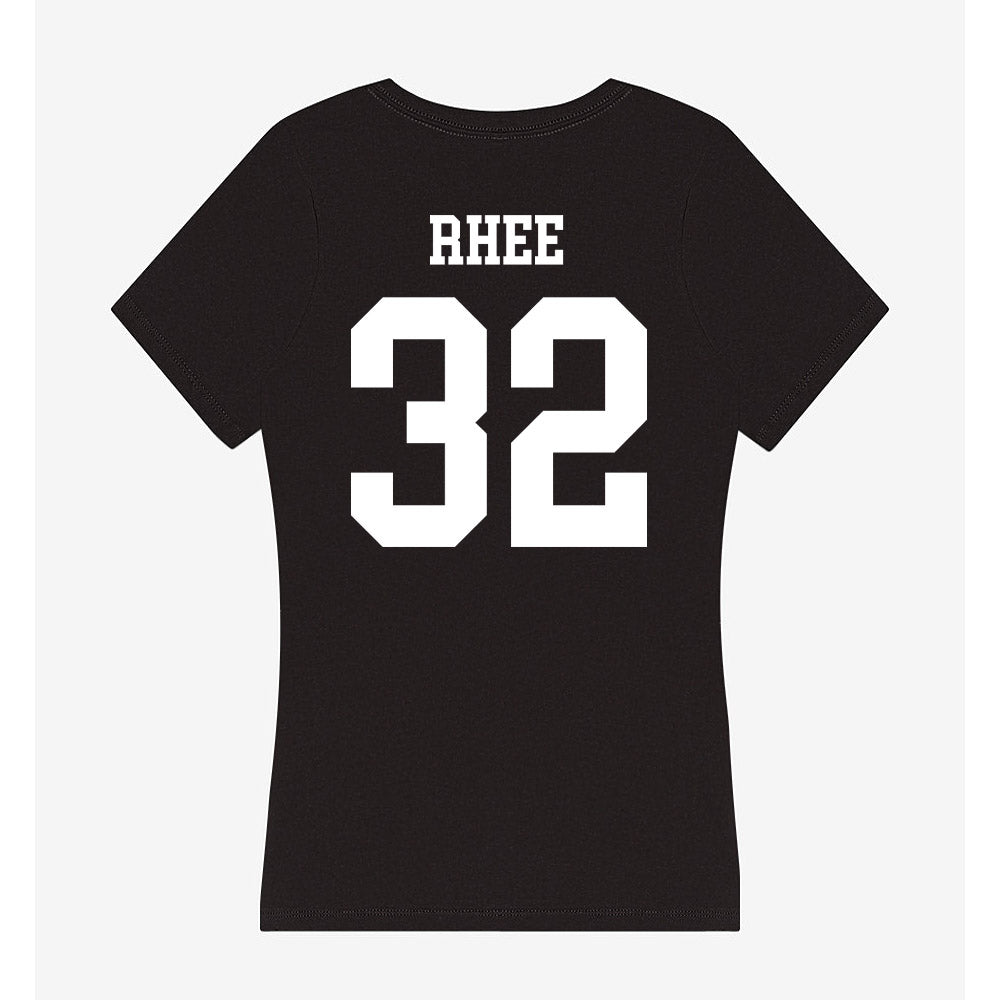 UCSD - NCAA Baseball : Colin Rhee - Women's V-Neck T-Shirt-1