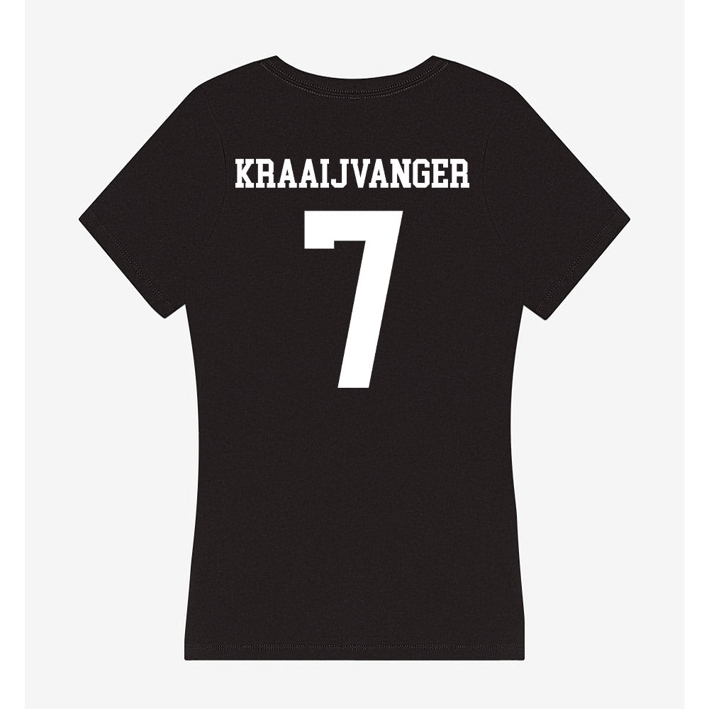 UCSD - NCAA Women's Water Polo : Alexa Kraaijvanger - Women's V-Neck T-Shirt-1