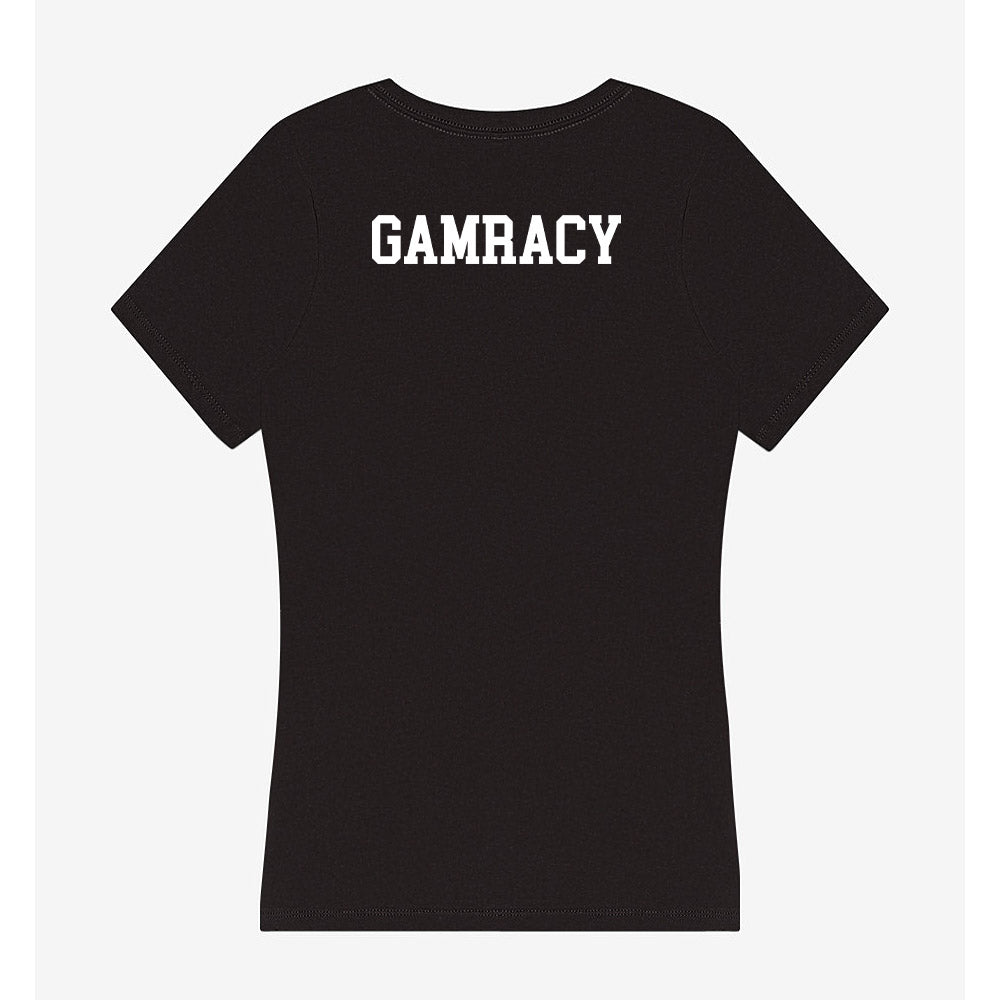 UCSD - NCAA Women's Tennis : Hana Gamracy - Women's V-Neck T-Shirt-1