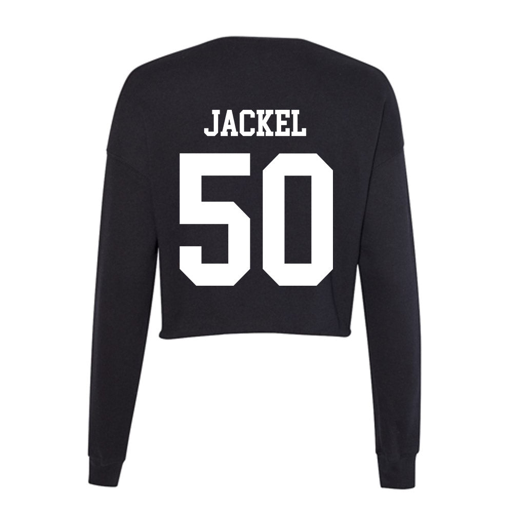 UCSD - NCAA Baseball : Branden Jackel - Women's Cropped Crew Fleece-1