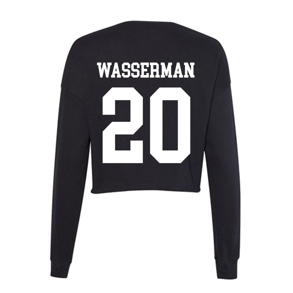 UCSD - NCAA Softball : Zara Wasserman - Women's Cropped Crew Fleece-1