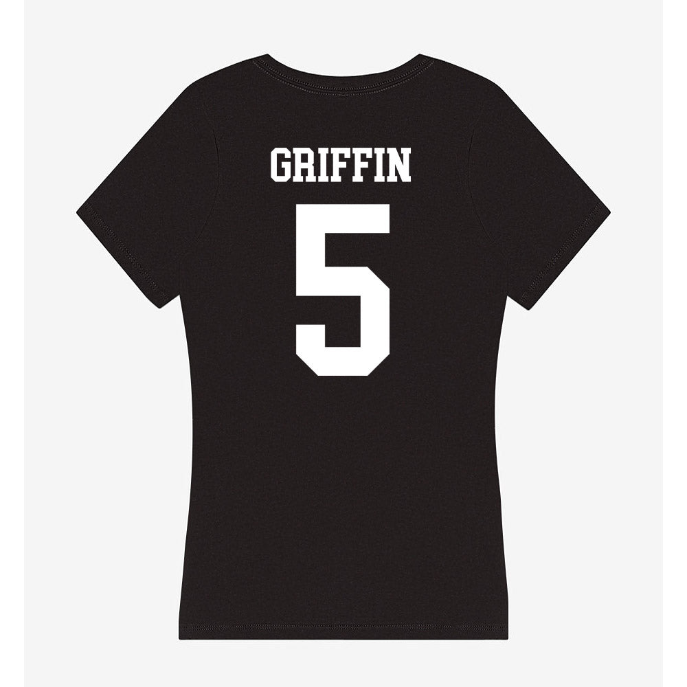 UCSD - NCAA Women's Volleyball : Dillyn Griffin - Women's V-Neck T-Shirt-1