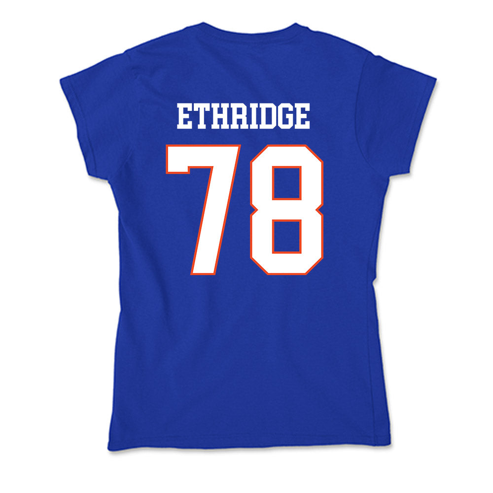 Boise State - NCAA Football : Tyler Ethridge - Soft Style Women’s T-Shirt-1