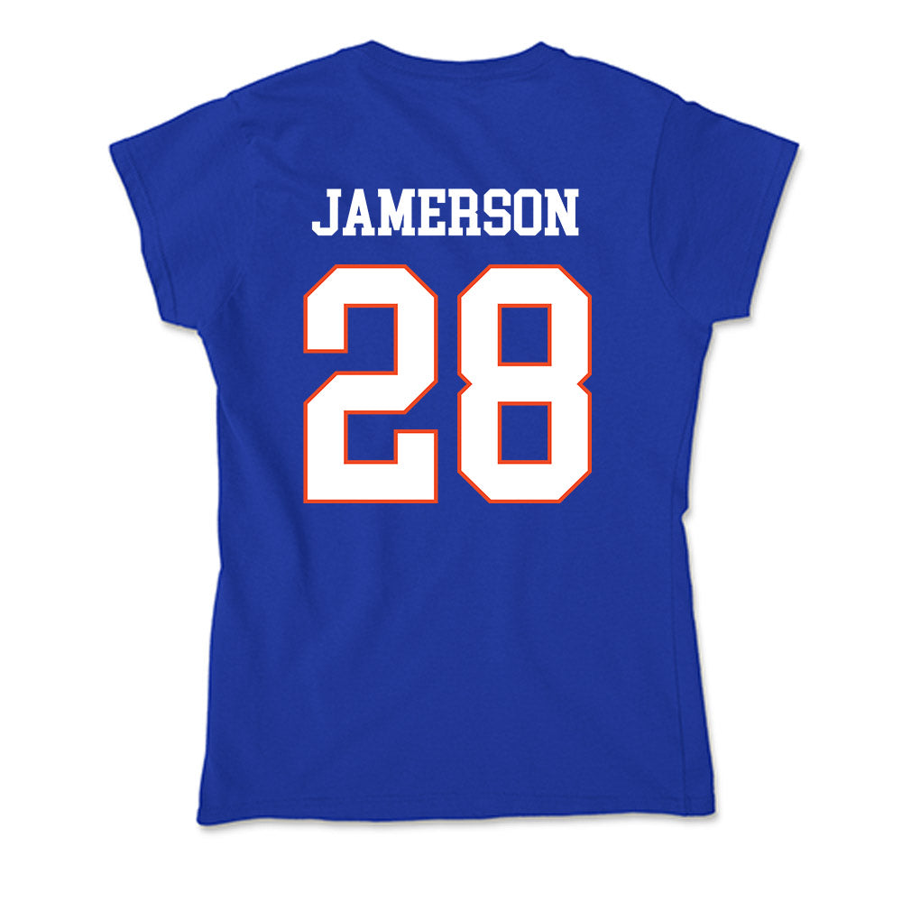 Boise State - NCAA Football : Cam Jamerson - Soft Style Women’s T-Shirt-1