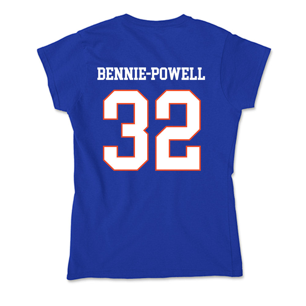 Boise State - NCAA Football : Taebron Bennie-Powell - Soft Style Women’s T-Shirt-1