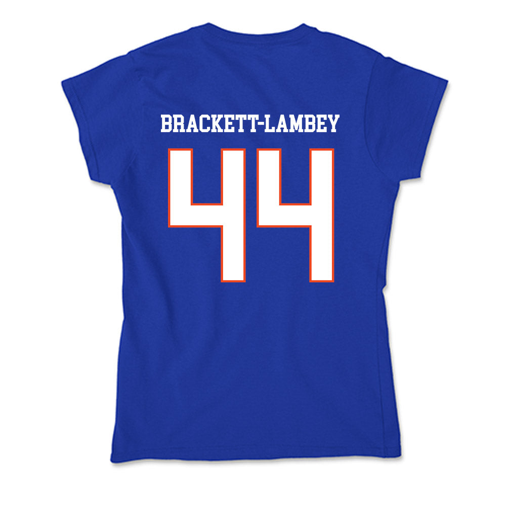 Boise State - NCAA Football : Syncere Brackett-Lambey - Soft Style Women’s T-Shirt-1