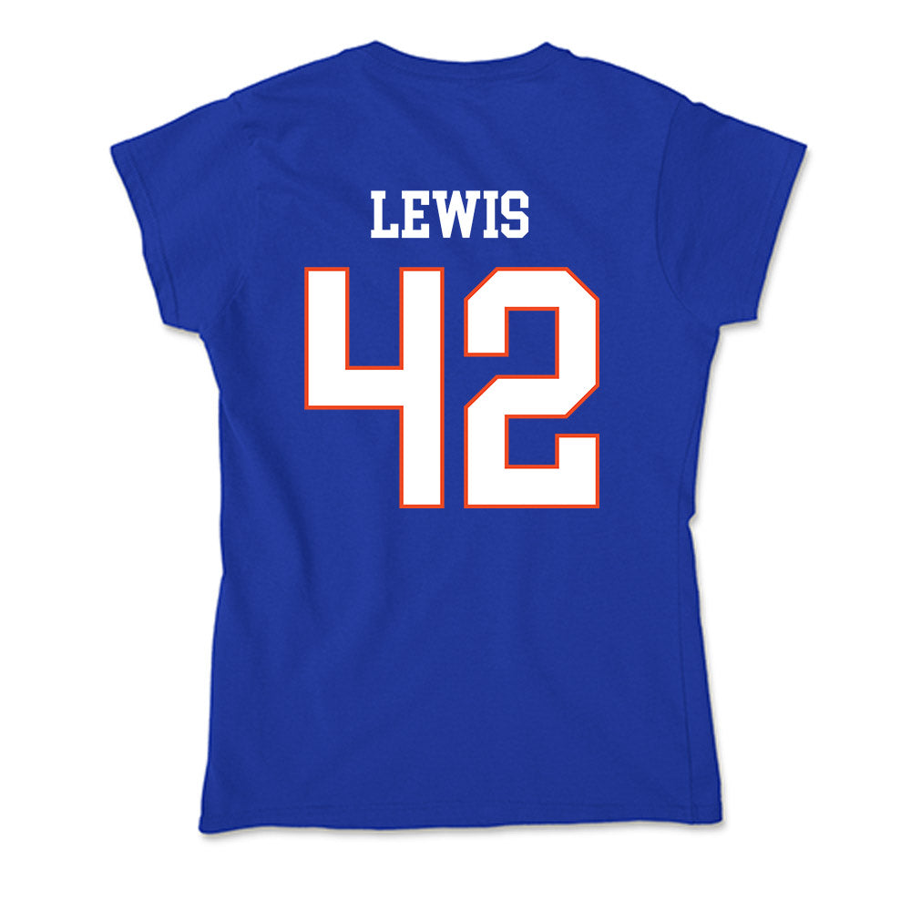 Boise State - NCAA Football : Zyhaire Lewis - Soft Style Women’s T-Shirt-1