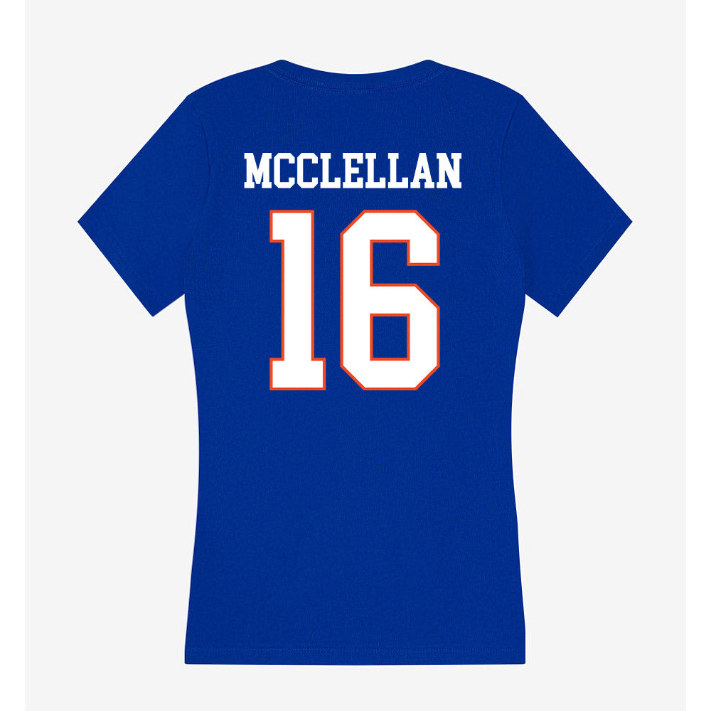 Boise State - NCAA Women's Soccer : Sierra McClellan - Women's V-Neck T-Shirt-1