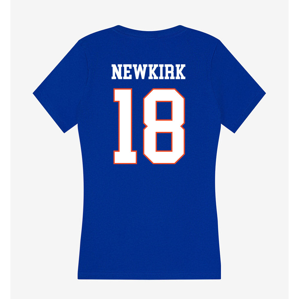 Boise State - NCAA Women's Soccer : Teryn Newkirk - Women's V-Neck T-Shirt-1