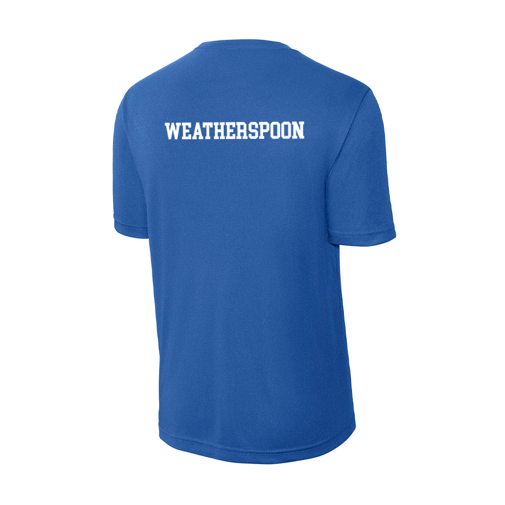 Boise State - NCAA Men's Track & Field : Raekwon Weatherspoon - Activewear T-Shirt-1