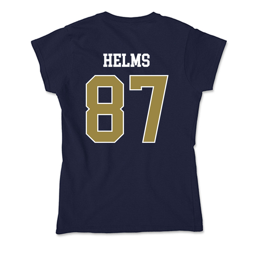 Georgia Southern - NCAA Football : River Helms - Soft Style Women’s T-Shirt-1