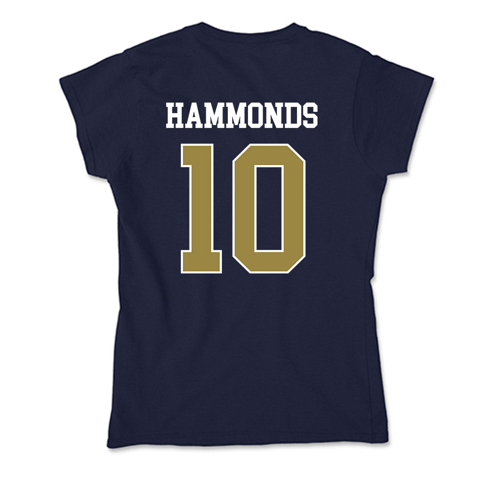 Georgia Southern - NCAA Football : Jacob Hammonds - Soft Style Women’s T-Shirt-1