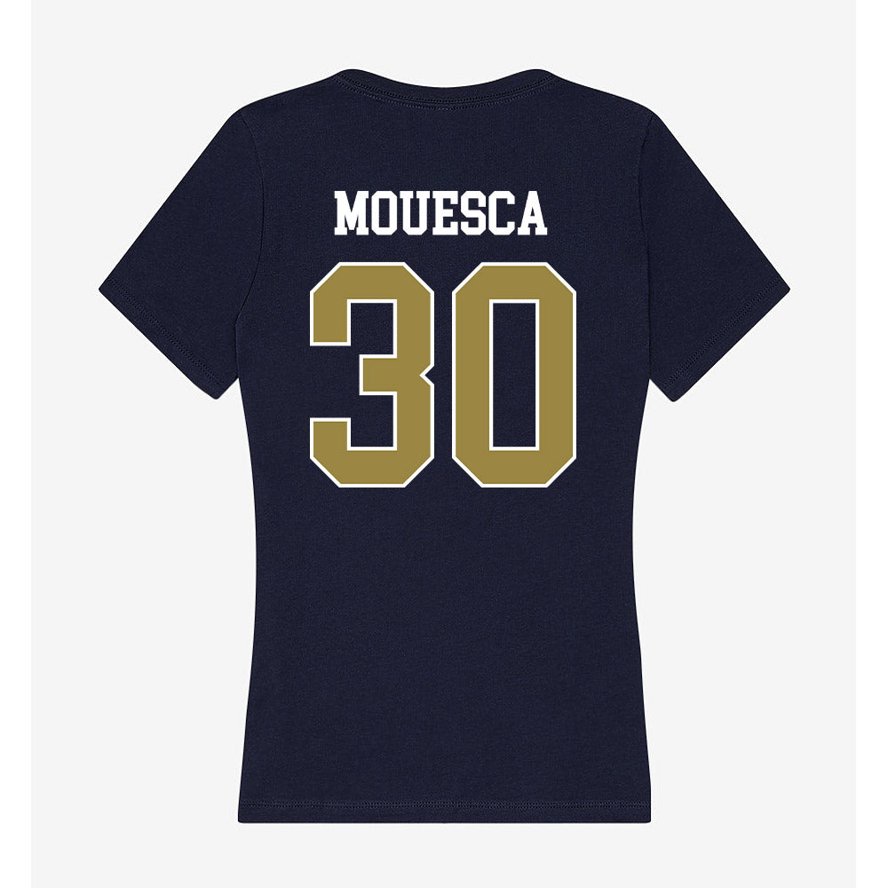 Georgia Southern - NCAA Men's Tennis : Pierre Mouesca - Women's V-Neck T-Shirt-1