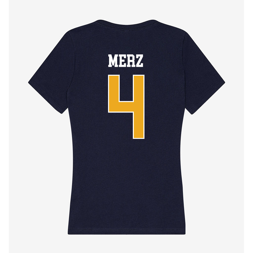 UTC - NCAA Women's Volleyball : Mallory Merz - Women's V-Neck T-Shirt-1