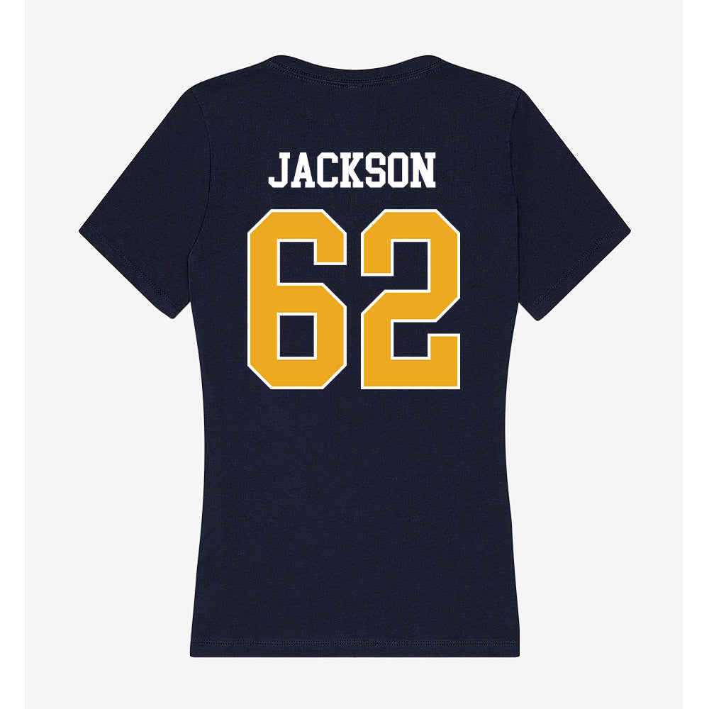 UTC - NCAA Football : Tracy Jackson - Women's V-Neck T-Shirt-1