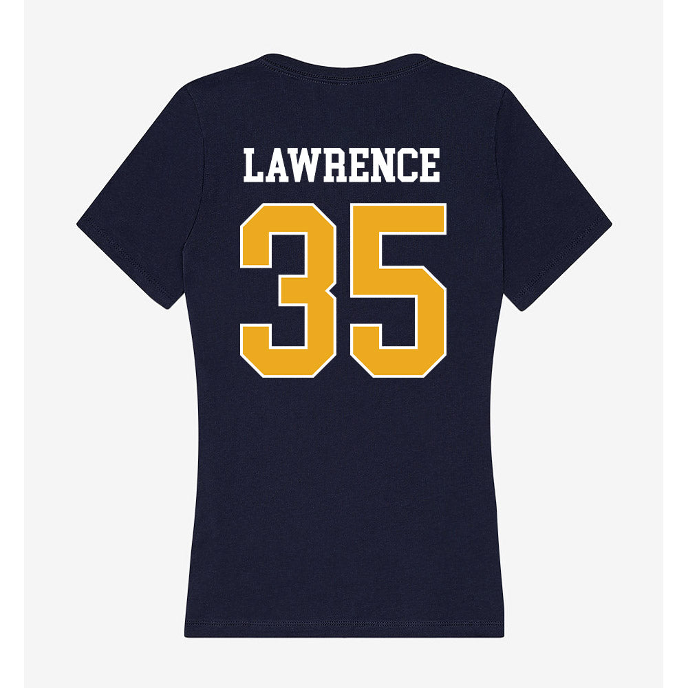 UTC - NCAA Football : Taylor Lawrence - Women's V-Neck T-Shirt-1