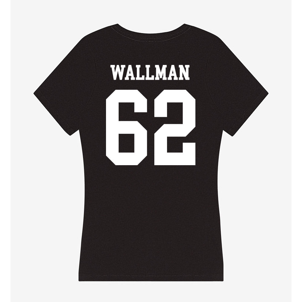 NSU - NCAA Football : Conner Wallman - Women's V-Neck T-Shirt-1