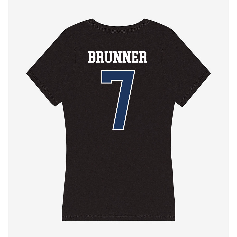 Monmouth - NCAA Baseball : Chase Brunner - Women's V-Neck T-Shirt-1
