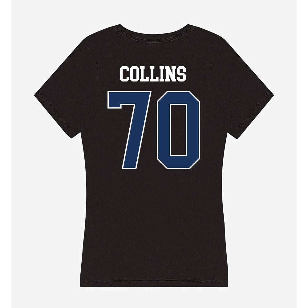 Monmouth - NCAA Football : Reed Collins - Women's V-Neck T-Shirt-1