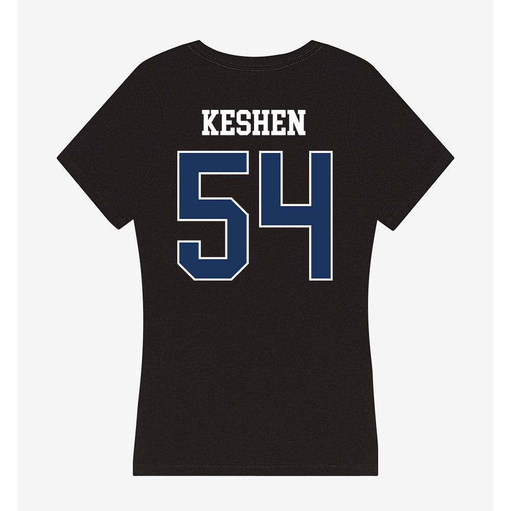 Monmouth - NCAA Football : Mounir Keshen - Women's V-Neck T-Shirt-1
