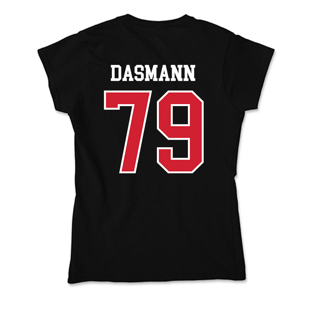Fresno State - NCAA Football : Ethan Dasmann - Soft Style Women’s T-Shirt-1