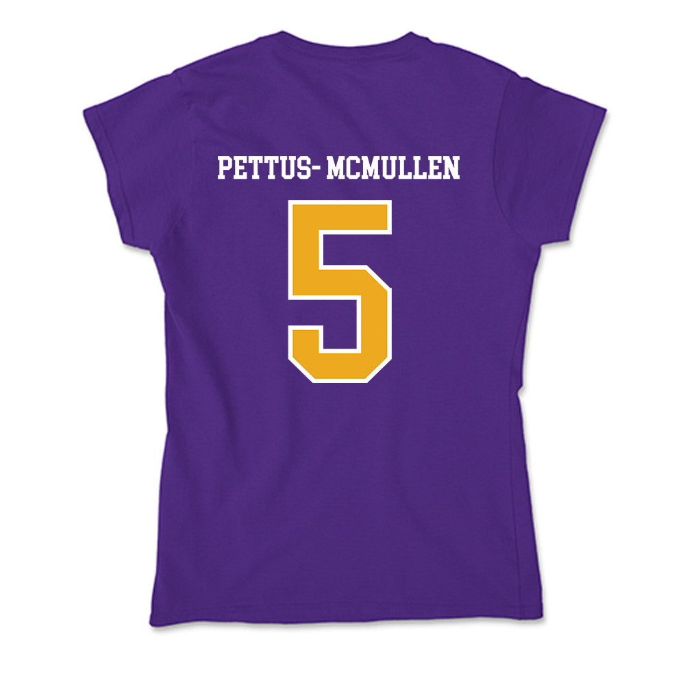 Northern Iowa - NCAA Football : Jaylen Pettus- McMullen - Soft Style Women’s T-Shirt-1