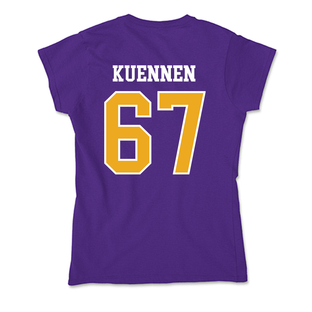 Northern Iowa - NCAA Football : Landen Kuennen - Soft Style Women’s T-Shirt-1