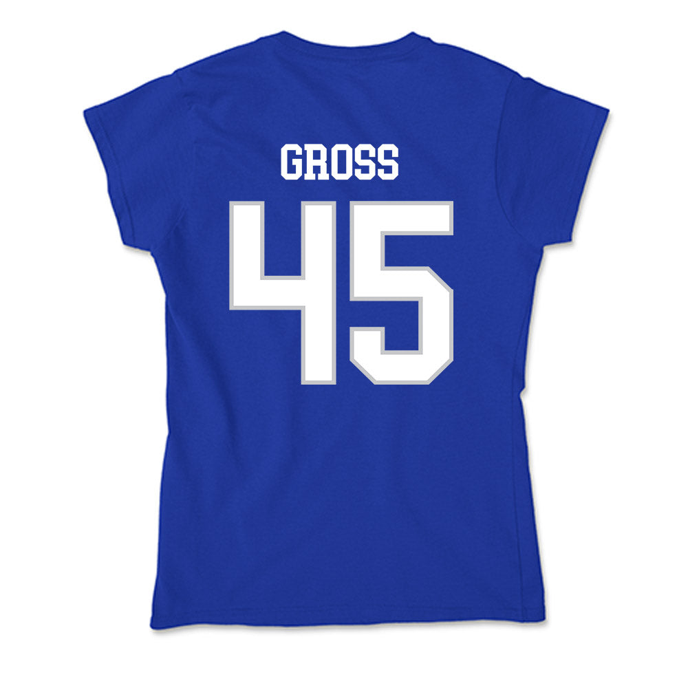 UNC Asheville - NCAA Baseball : Landon Gross - Soft Style Women’s T-Shirt-1