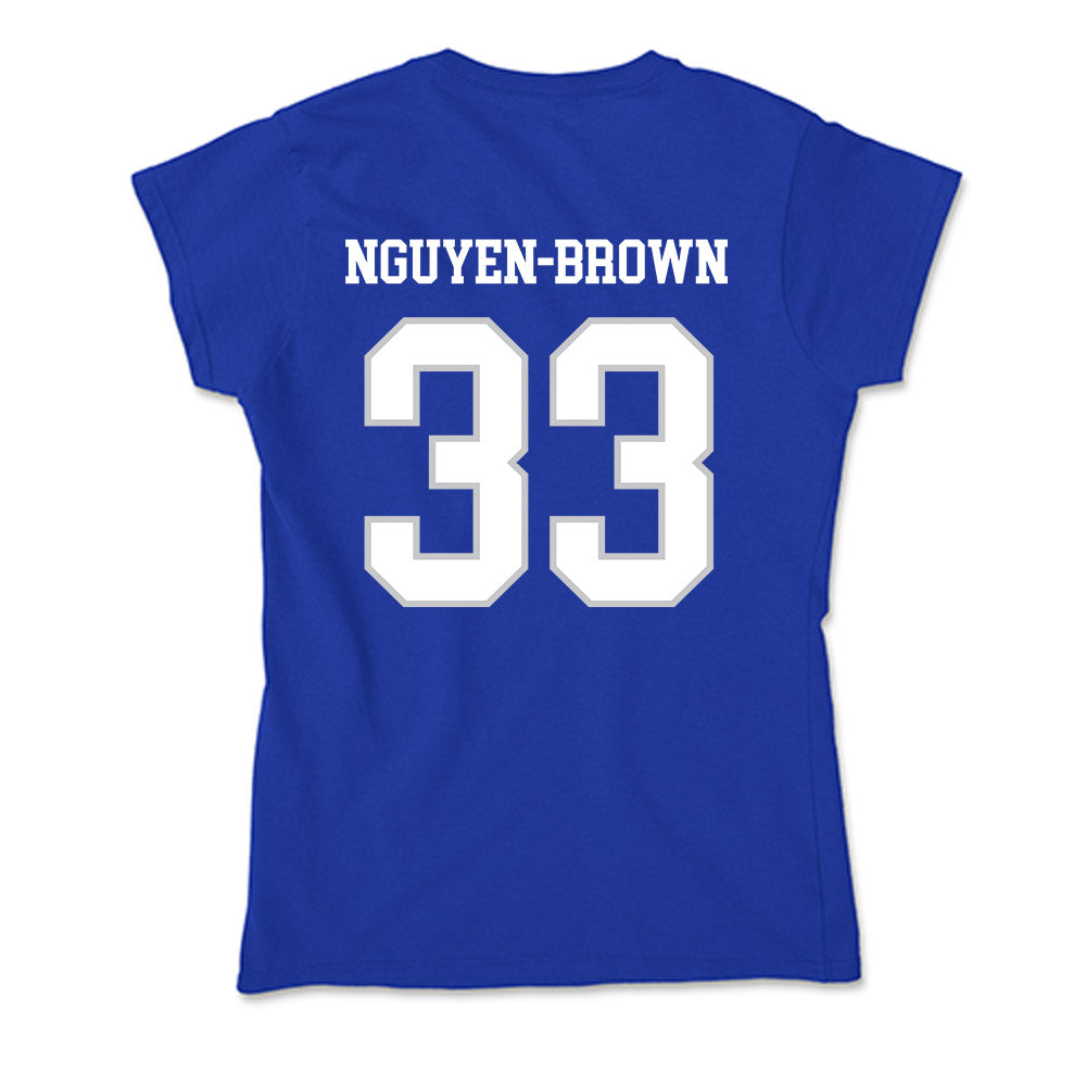 UNC Asheville - NCAA Baseball : Daylinh Nguyen-Brown - Soft Style Women’s T-Shirt-1
