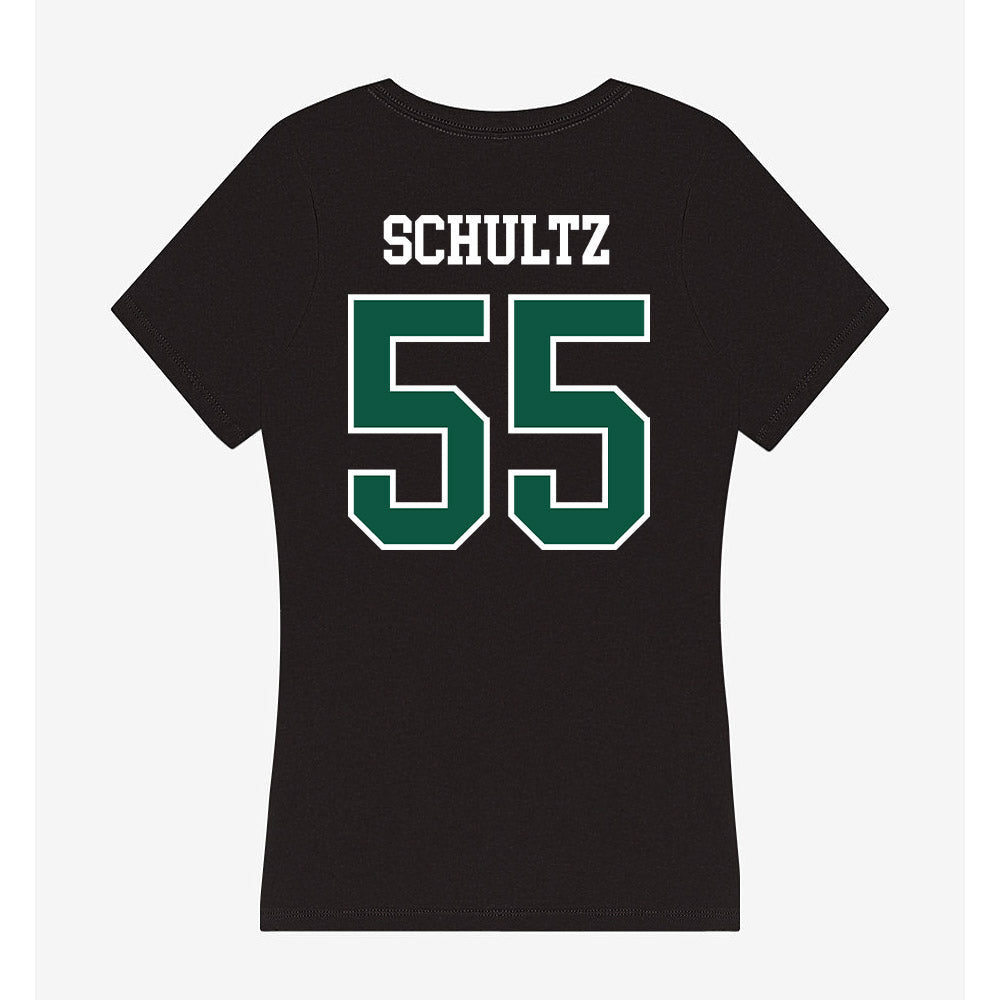 UW Green Bay - NCAA Women's Basketball : Meghan Schultz - Women's V-Neck T-Shirt-1